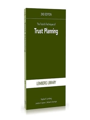 cover image of The Tools & Techniques of Trust Planning